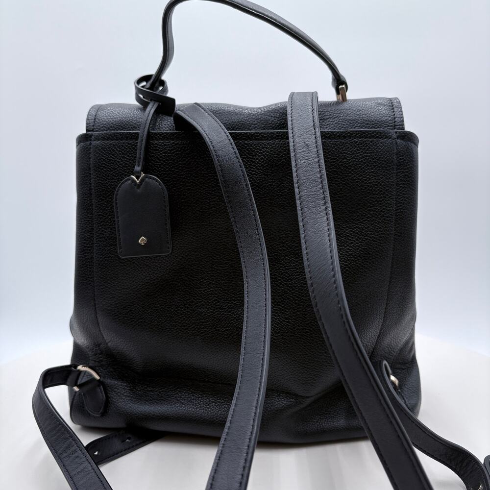kate spade Black Leather Top-Handle Shoulder Bag - Picture 2 of 6